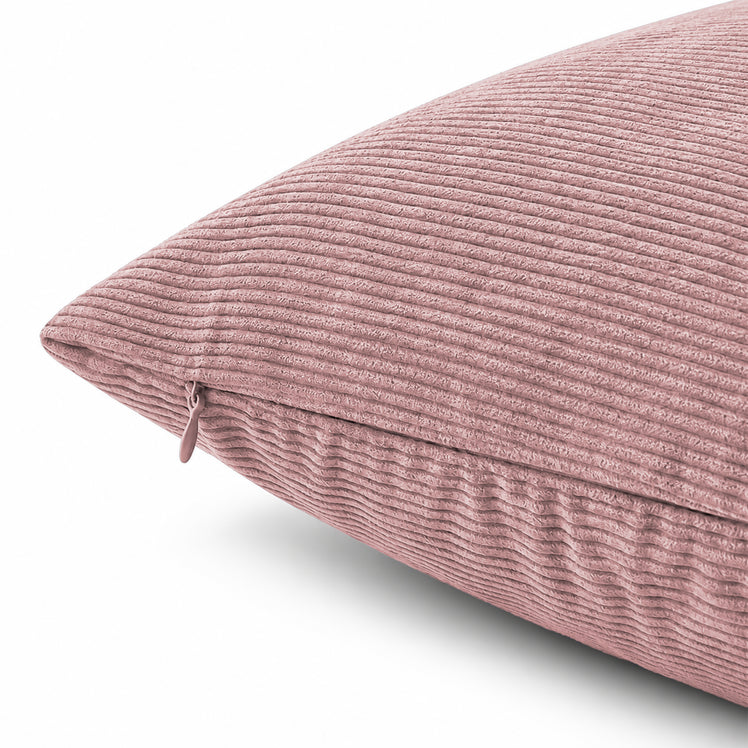 4 Pack Velvet Striped Corduroy Cushion Covers