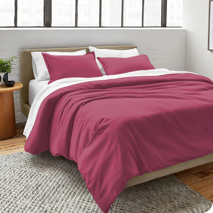 Plain Duvet Covers Set