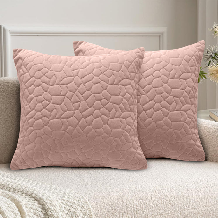 Pebble Embossed Velvet Cushion Covers