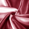 Burgundy Satin Silk Pillowcases Pair