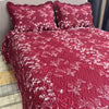 Quilted Embossed Bedspread Set