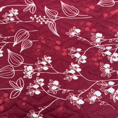 Quilted Embossed Bedspread Set