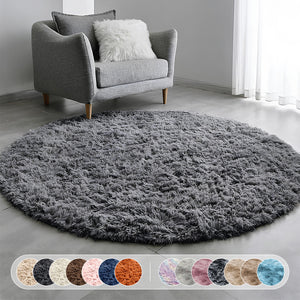 Fluffy Round Rugs - Large Circular Rugs