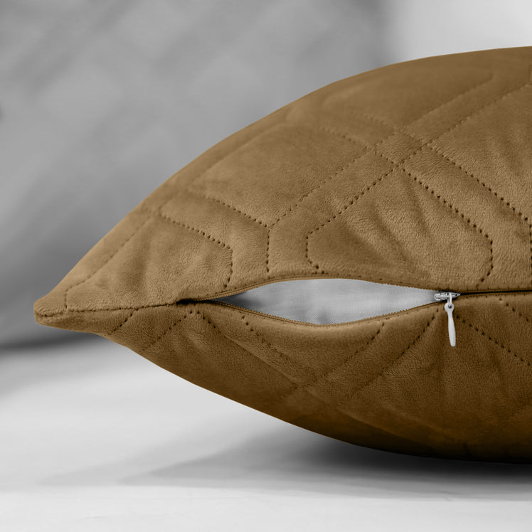 Diamond Embossed Velvet Cushion Covers