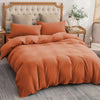 4 Piece Bedding Set Duvet Cover, Pillowcases & Fitted Sheet
