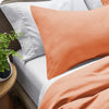 Rust Bedding Duvet Cover Set Plain