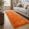 Fluffy Large Shaggy Rug Rust