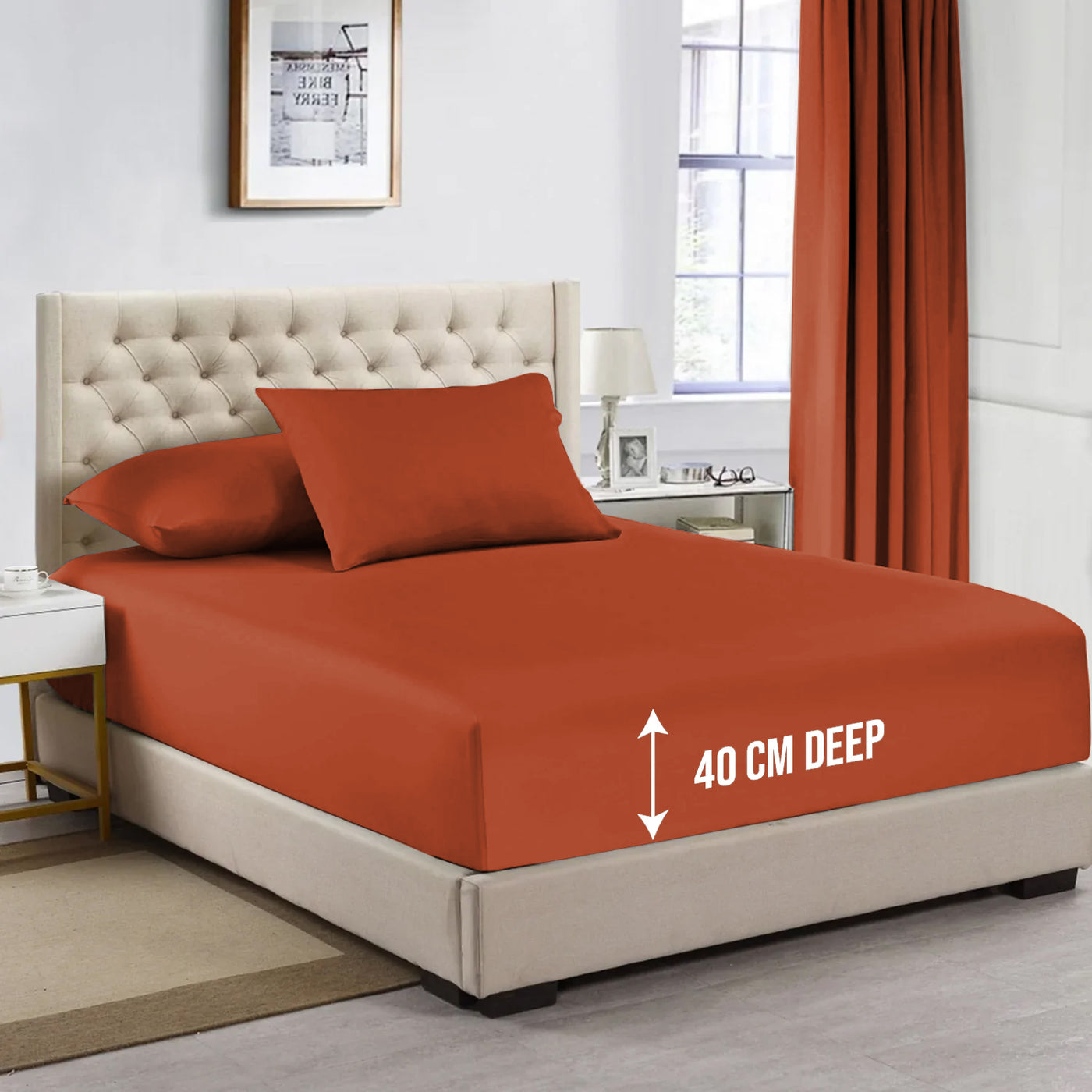 Extra Deep Fitted Sheets 25cm, 30cm & 40cm