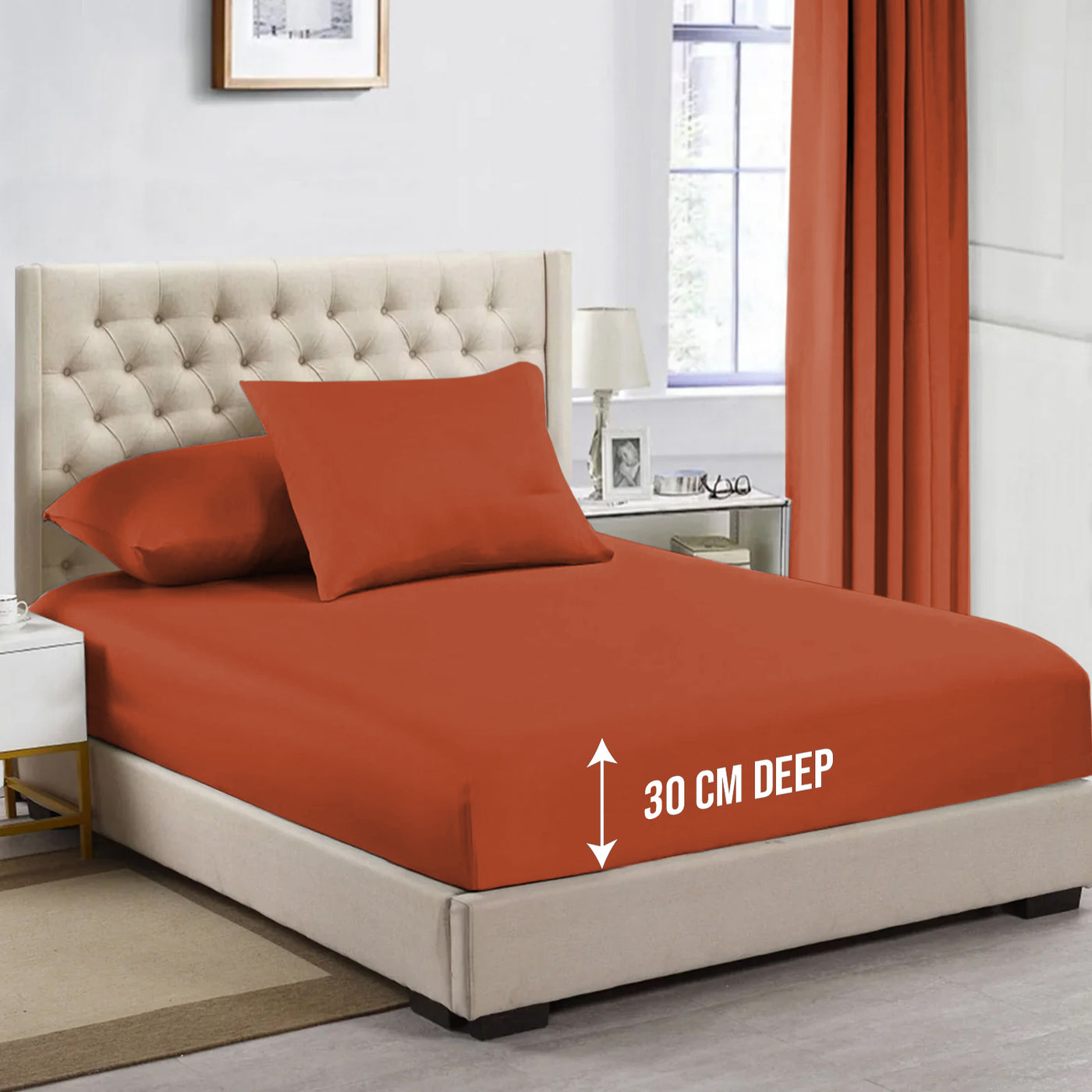 Extra Deep Fitted Sheets 25cm, 30cm & 40cm