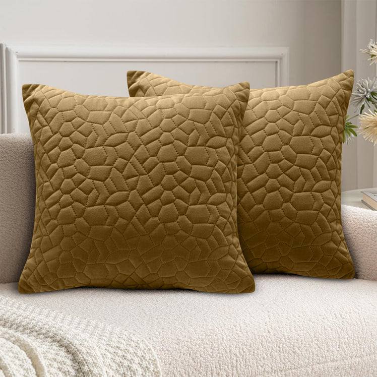 Pebble Embossed Velvet Cushion Covers