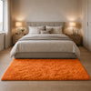 Fluffy Large Shaggy Rug Rust