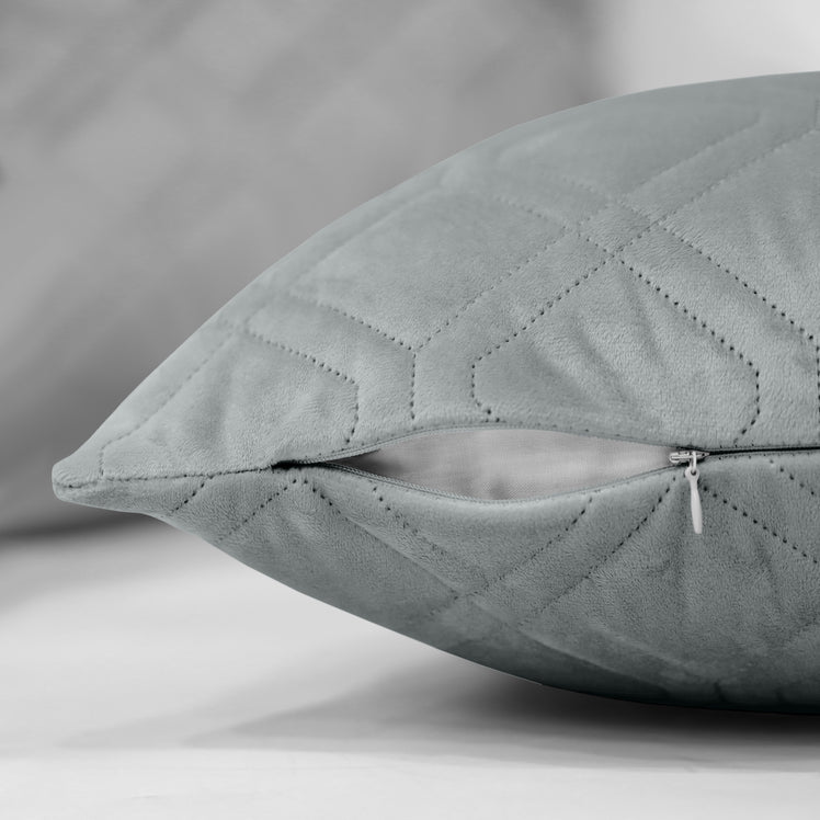 Diamond Embossed Velvet Cushion Covers