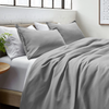 Silver Duvet Cover Set Plain