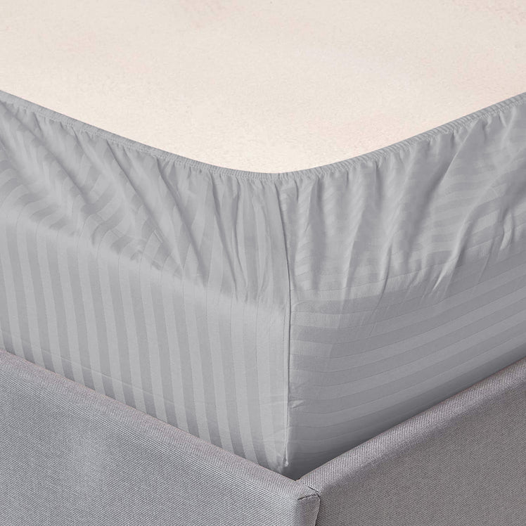 40CM Deep Pockets Fitted Sheets Stripe