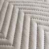 2 & 4 Pack Cushion Covers Chevron Design Velvet Fabric