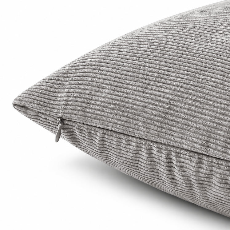4 Pack Velvet Striped Corduroy Cushion Covers