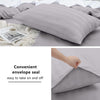 4 Piece Stripe Bedding Set - Duvet Cover, Fitted Sheet & Pillowcases