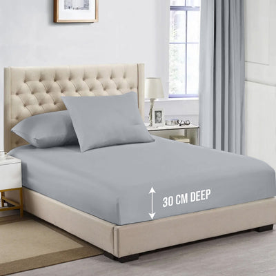 Extra Deep Fitted Sheets 25cm, 30cm & 40cm