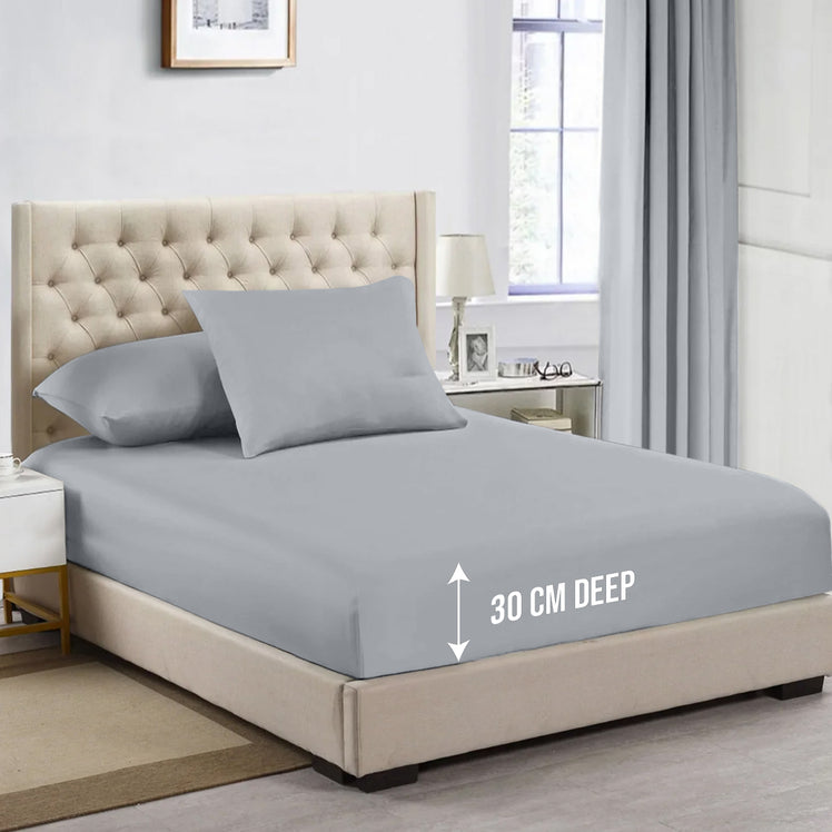 Extra Deep Fitted Sheets 25cm, 30cm & 40cm