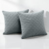 Check Embossed Velvet Cushion Cover