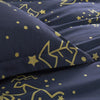 Gold Sparkle Printed Duvet Cover