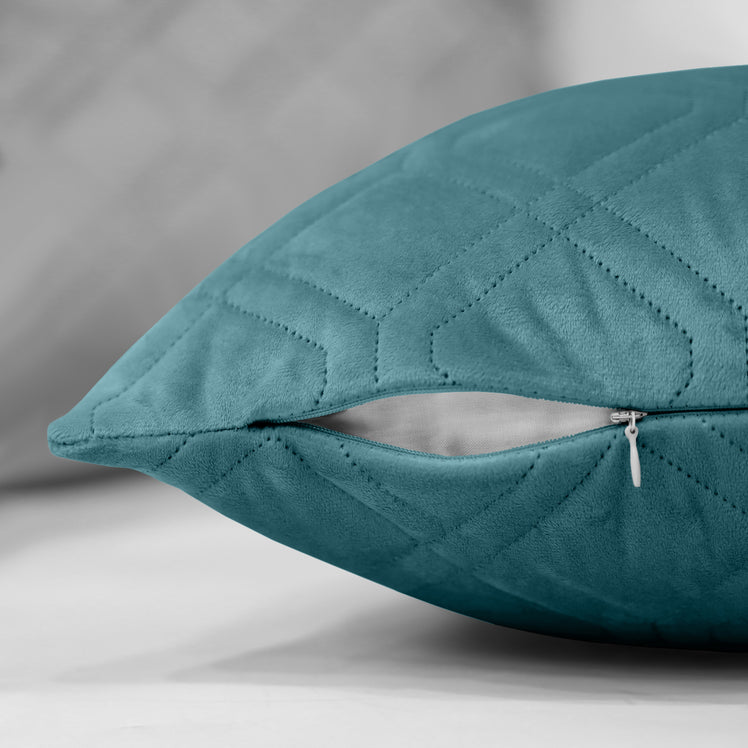 Diamond Embossed Velvet Cushion Covers