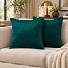 4 Pack Velvet Striped Corduroy Cushion Covers