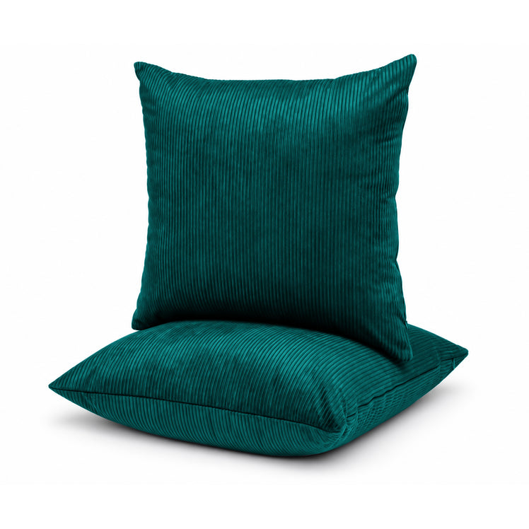 4 Pack Velvet Striped Corduroy Cushion Covers