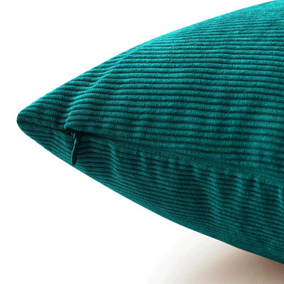 Cushion Covers Velvet Striped Soft Corduroy