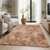 Faux Fur Rug Tie-Dye Shag Carpet