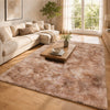Faux Fur Rug Tie-Dye Shag Carpet