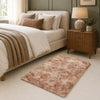 Faux Fur Rug Tie-Dye Shag Carpet