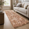 Faux Fur Rug Tie-Dye Shag Carpet