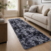 Faux Fur Rug Tie-Dye Shag Carpet