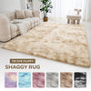 Faux Fur Rug Tie-Dye Shag Carpet