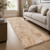 Faux Fur Rug Tie-Dye Shag Carpet