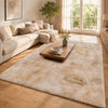 Faux Fur Rug Tie-Dye Shag Carpet