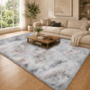 Faux Fur Rug Tie-Dye Shag Carpet