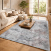 Faux Fur Rug Tie-Dye Shag Carpet