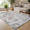 Faux Fur Rug Tie-Dye Shag Carpet
