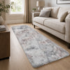 Faux Fur Rug Tie-Dye Shag Carpet