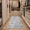 Faux Fur Rug Tie-Dye Shag Carpet