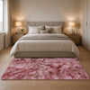Faux Fur Rug Tie-Dye Shag Carpet