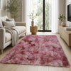Faux Fur Rug Tie-Dye Shag Carpet