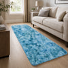 Faux Fur Rug Tie-Dye Shag Carpet