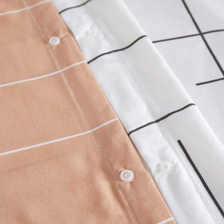 Tile Printed Duvet Cover