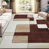 Non Slip Rugs UK For Bedroom Geometric Printed