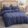 4 Piece Bedding Set Duvet Cover, Pillowcases & Fitted Sheet
