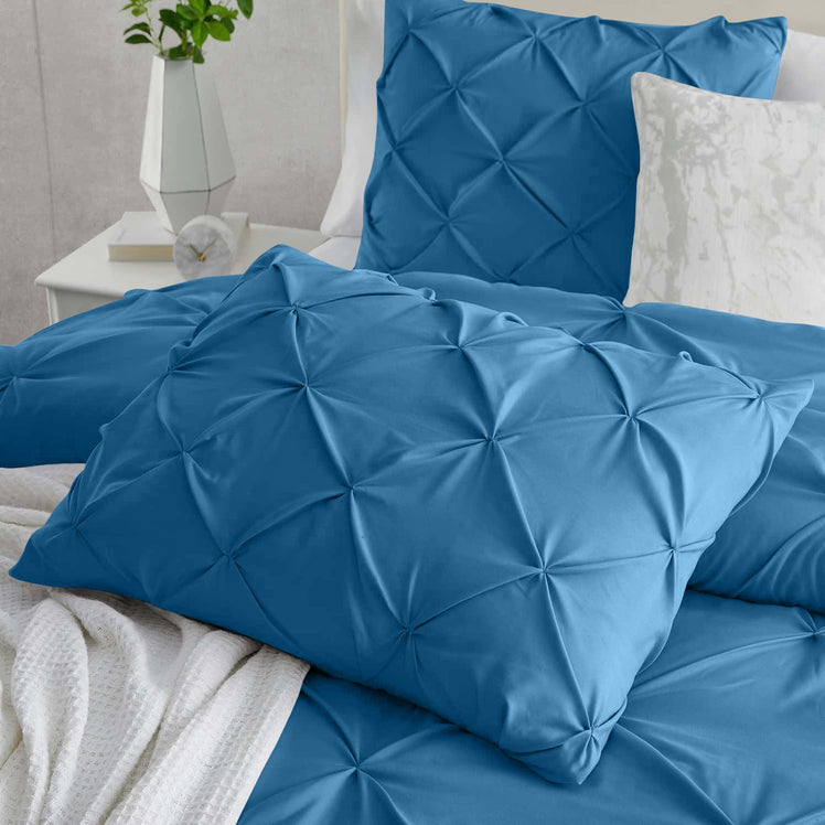 Pintuck Duvet Cover & Pillowcase Set