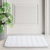 White Memory Foam Bath Mat